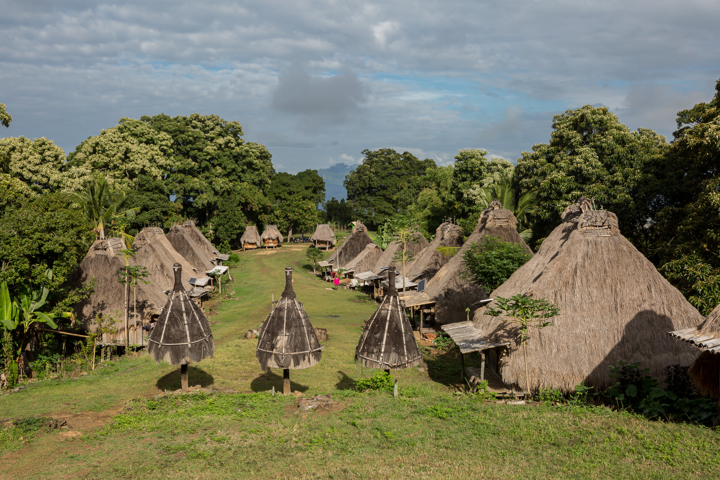ngada village bajawa flores indonesia