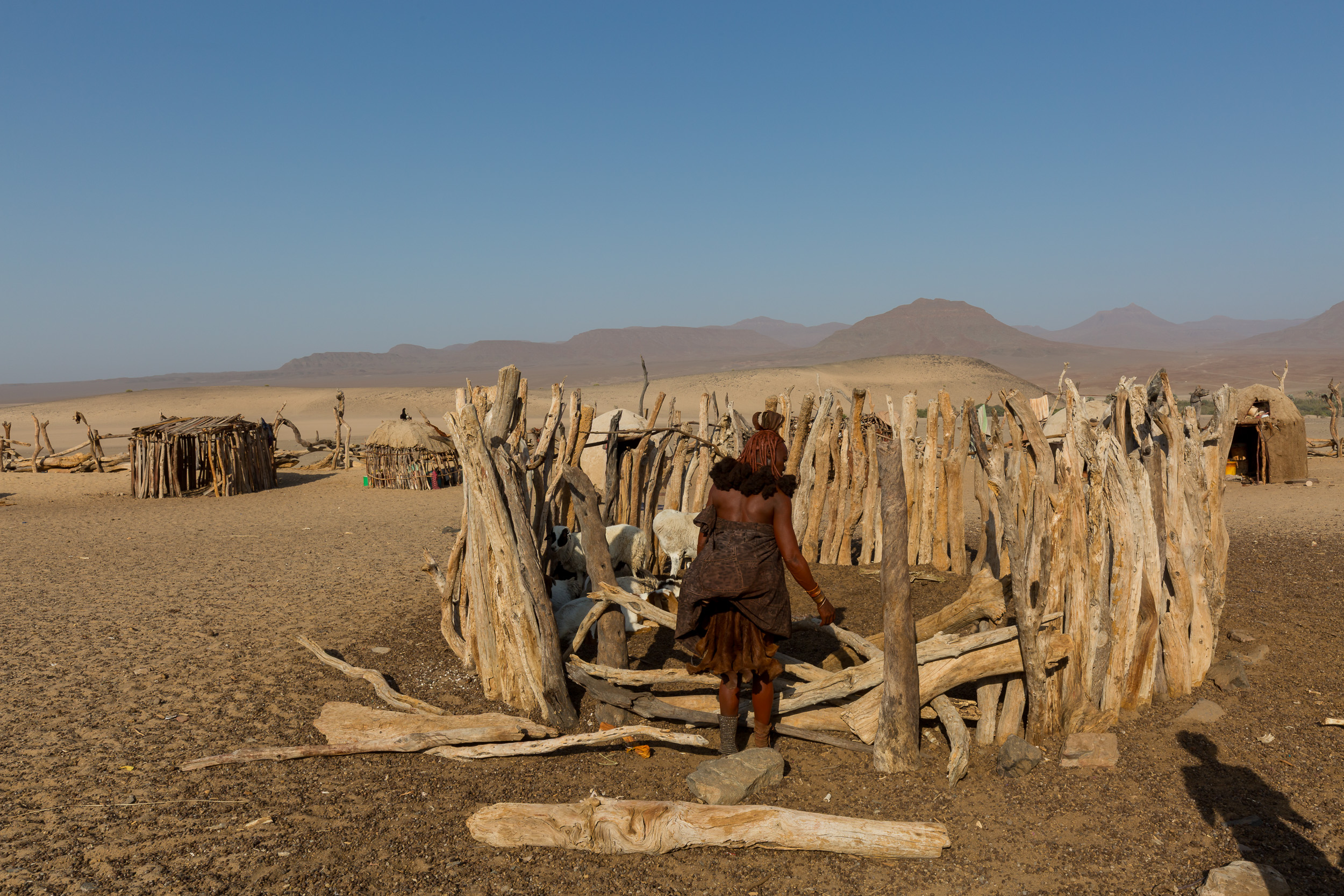 Himba, Mega, Namibia, Puros