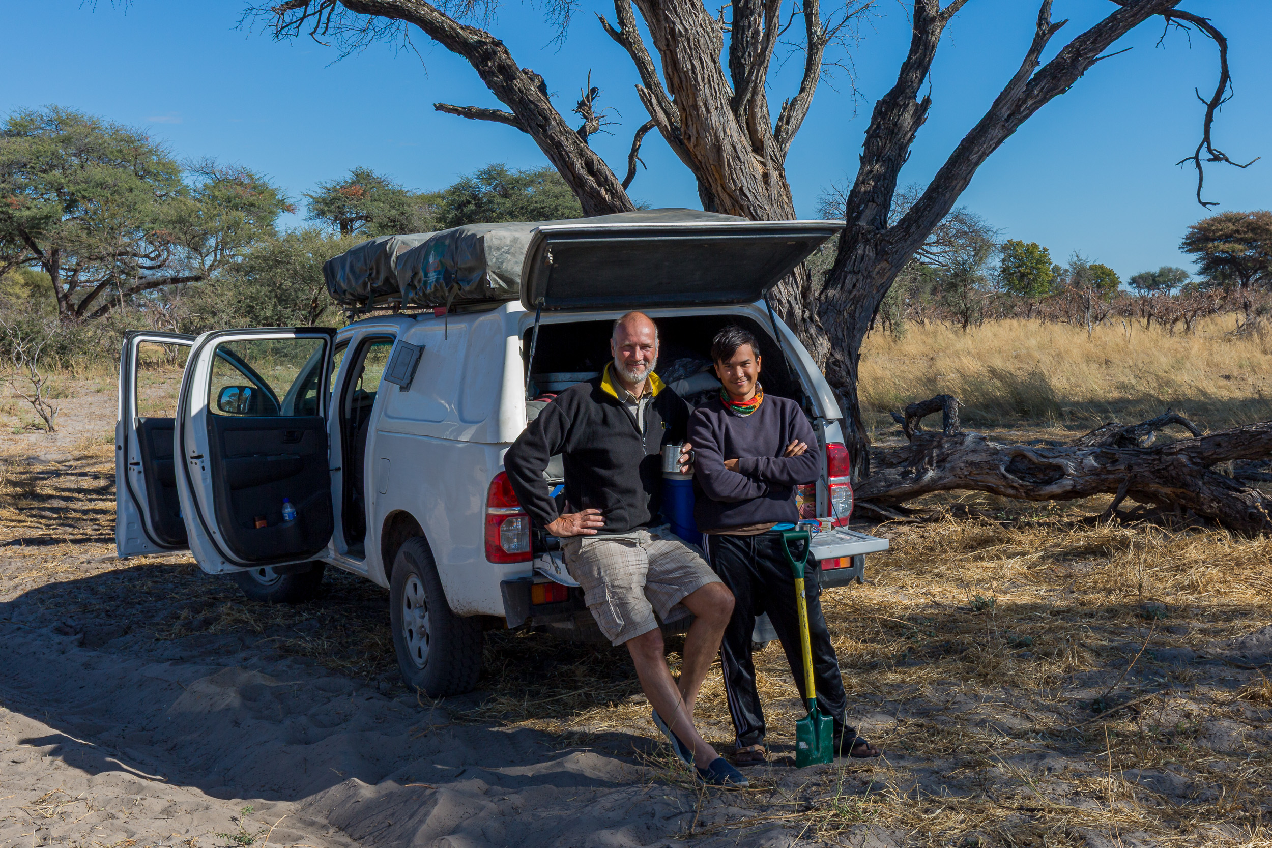 Africa, Moremi Game Reserve, People & Tribes, Stan/Dio, Toine, botswana, dio