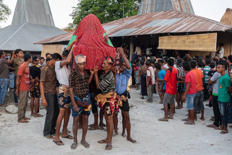 Royal funeral East Sumba Indonesia