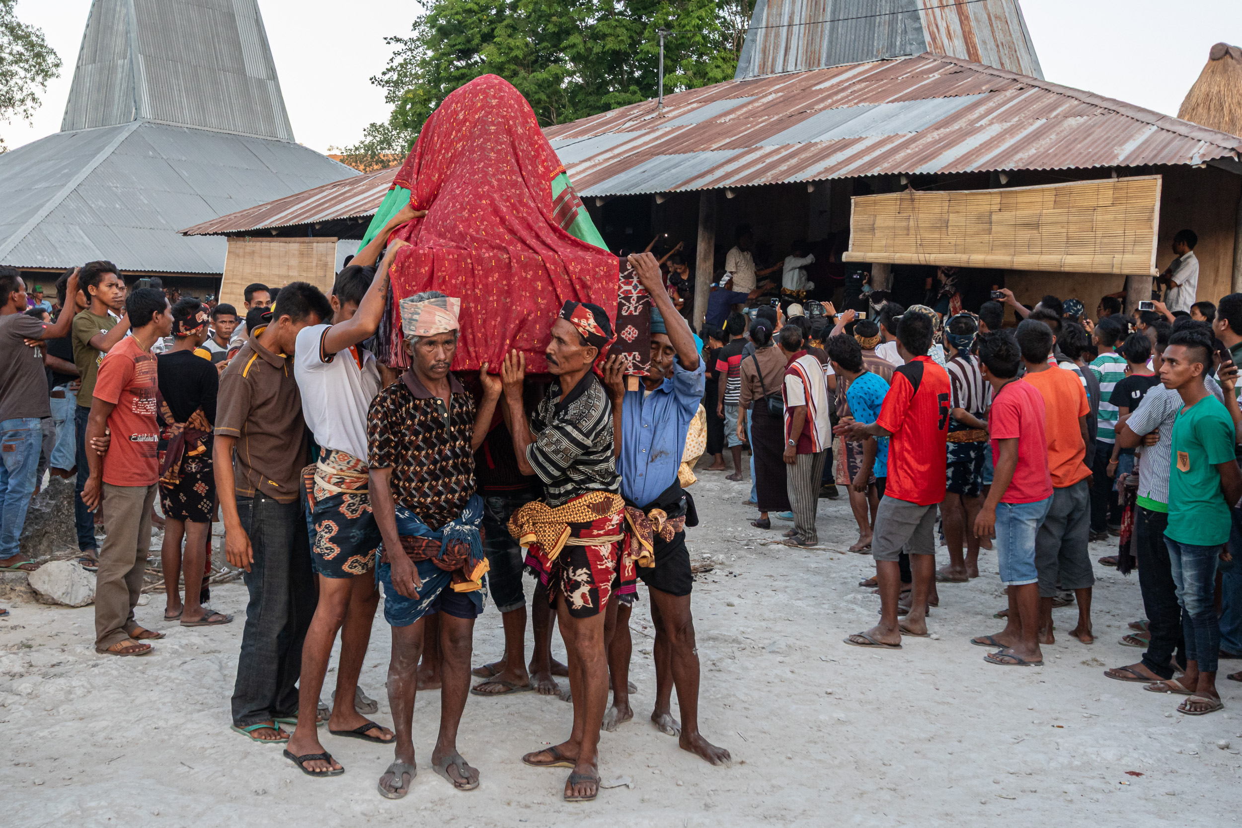 Royal funeral East Sumba Indonesia