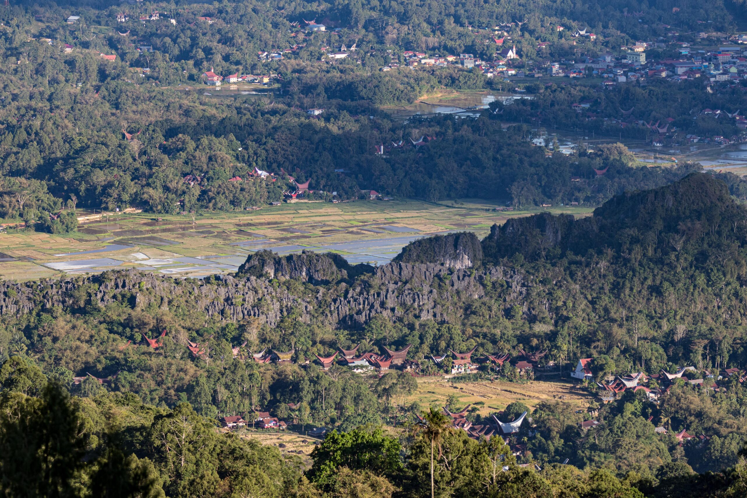 Tana Toraja karst landscape in South Sulawesi, Indonesia