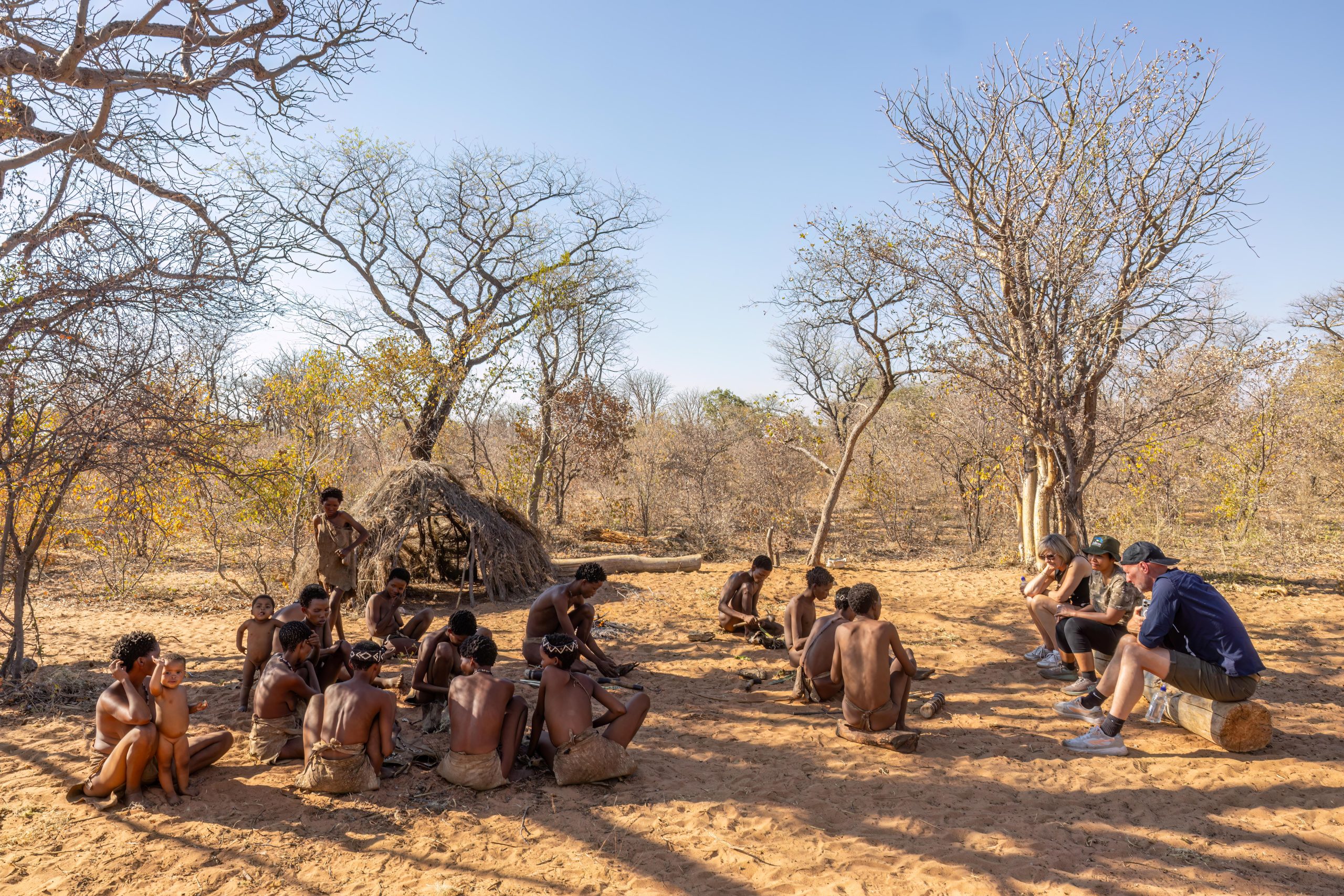 Visiting the Ju'/Hoansi San tribe in Namibia