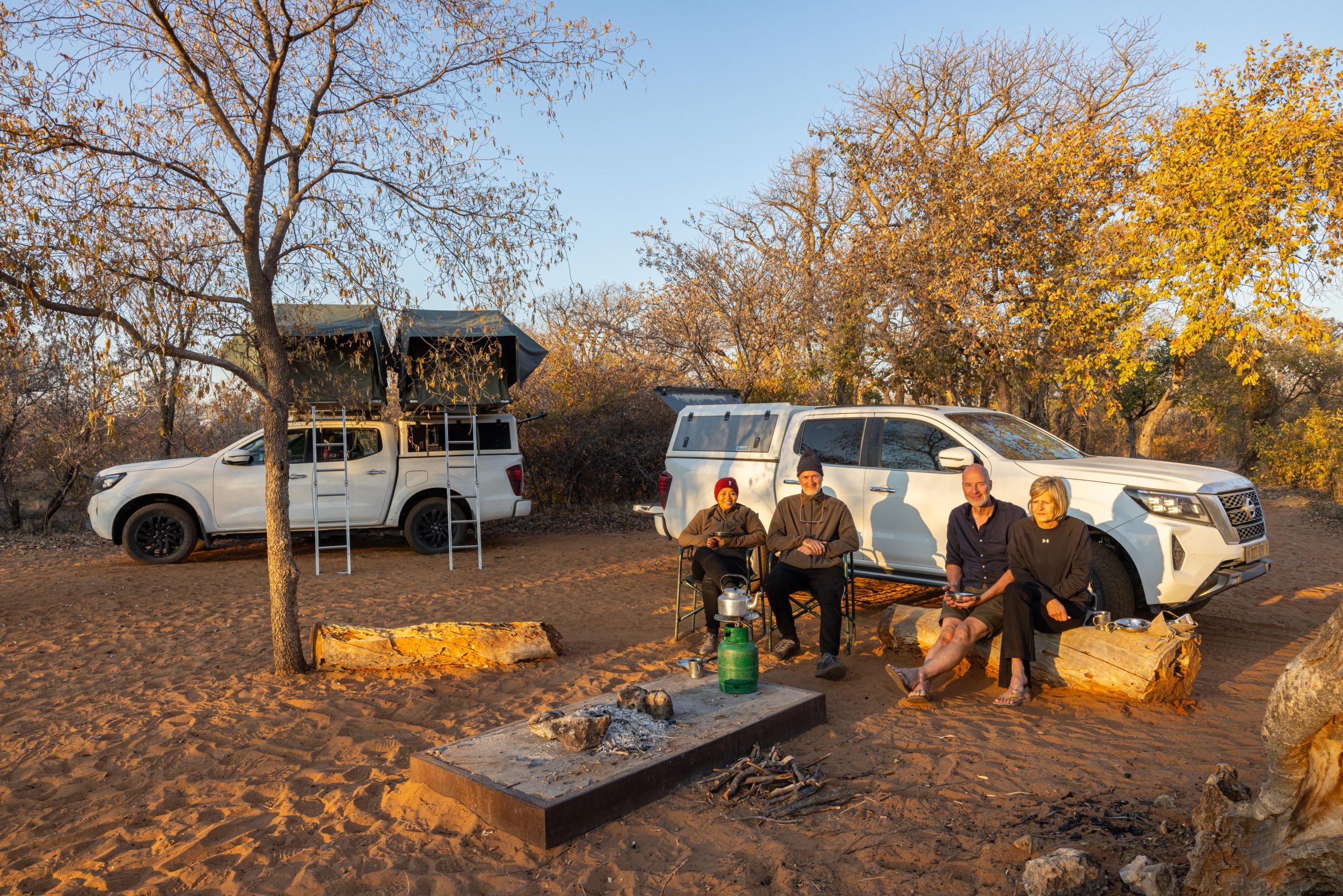 camp site Ju'/Hoansi San Namibia